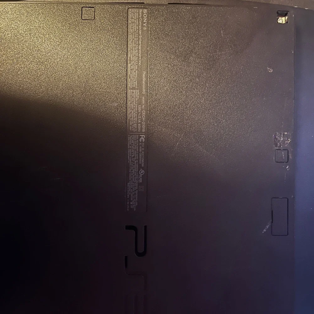 Black ps3 slim